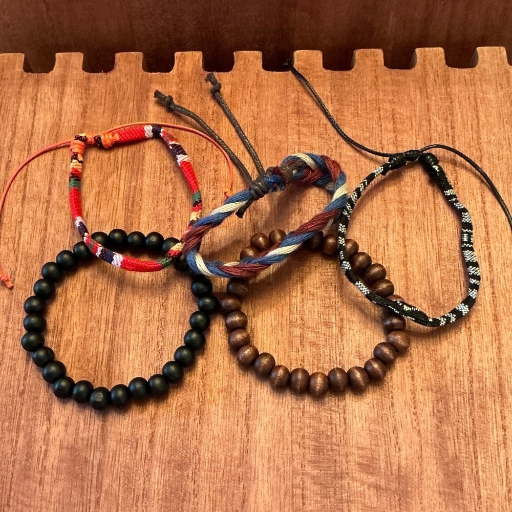 Set of 5 bracelets, Brand New!